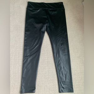Wild Fable faux leather legging. Size large